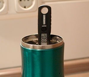 Contigo Thermobecher Temperaturmessung